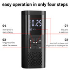 Oz Bargains Outlet Shop™ 12V Cordless Tyre Inflator — 150 PSI Digital Air Pump