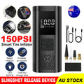 Oz Bargains Outlet Shop™ 12V Cordless Tyre Inflator — 150 PSI Digital Air Pump