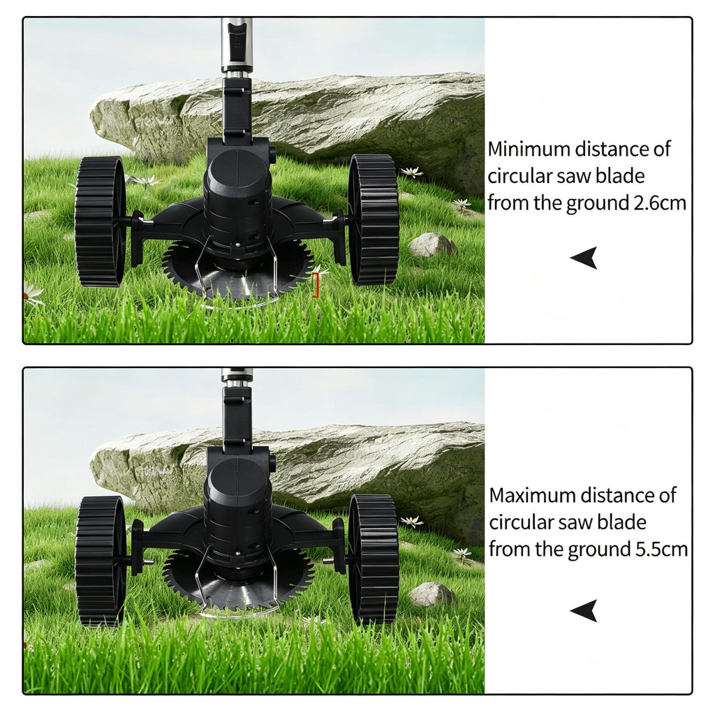 Oz Bargains Outlet Shop™ 3-in-1 Cordless Grass Trimmer & Edger — 18V-36V Whipper Snipper