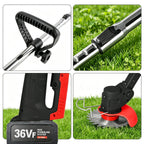 Oz Bargains Outlet Shop™ 3-in-1 Cordless Grass Trimmer & Edger — 18V-36V Whipper Snipper